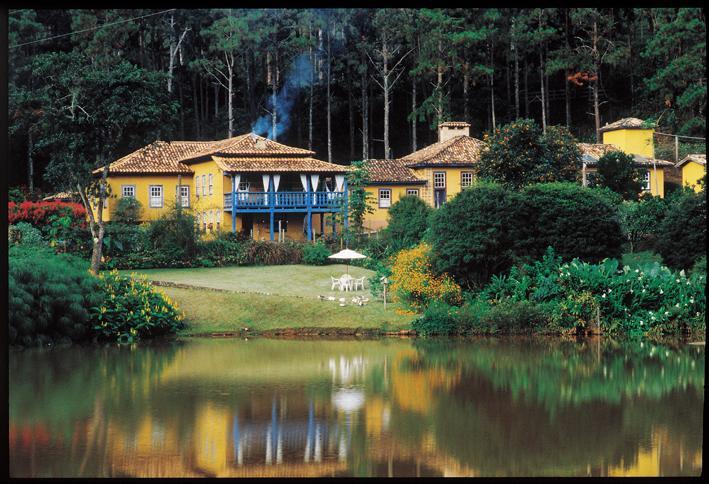 Hotel Fazenda Santa Marina Santana dos Montes Exterior photo